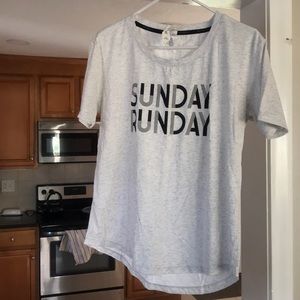 New Balance Sunday Runday Tshirt Medium